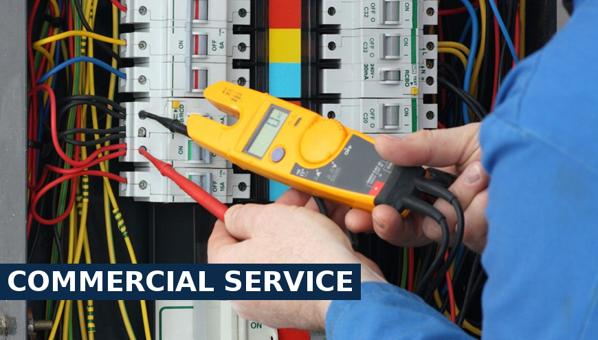Commercial service electrical services Acton