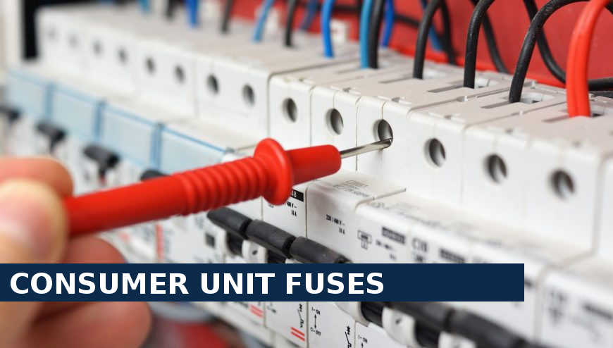 Consumer unit fuses Acton