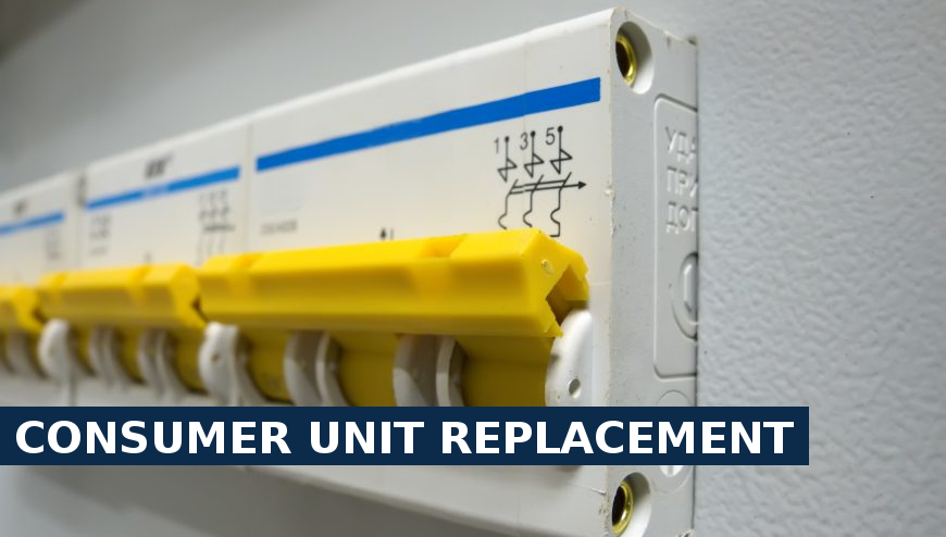 Consumer unit replacement Acton