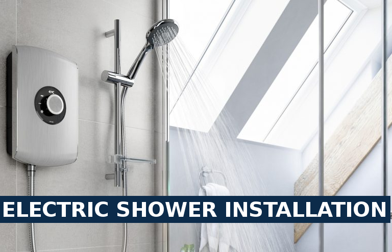 Electric shower installation Acton